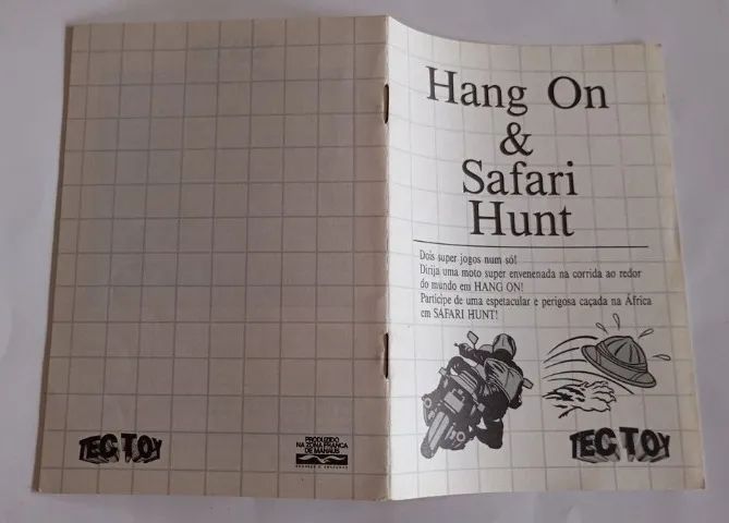 Manual Dos Jogos Da Memória Do Master System Tec Toy