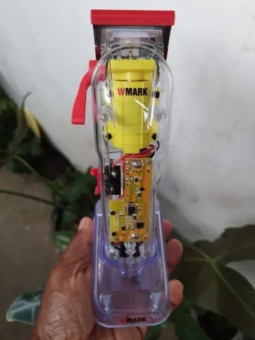 Máquina Transparente de Cortar Cabelo - Wmark  - Foto 4