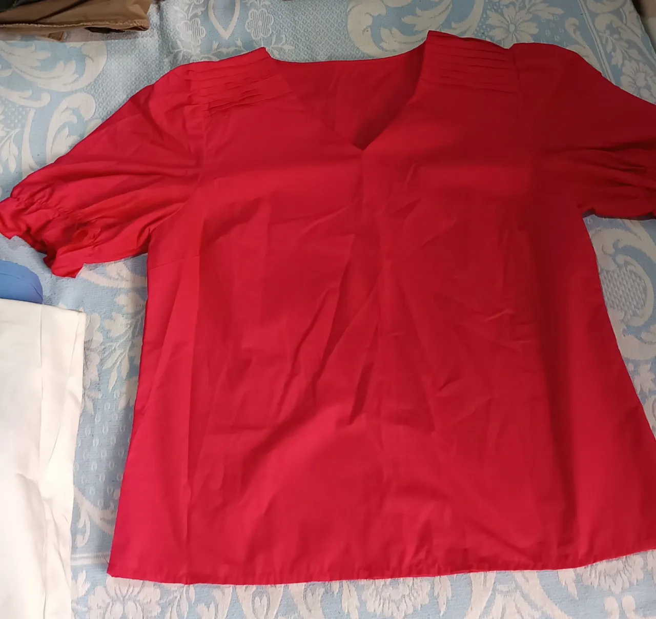 Linda blusa social, na cor rosa.