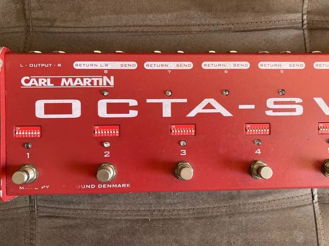 Pedal controlador octa switch carl martin - Foto 4