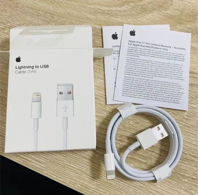 Cabo USB para Iphone Lightning 1M