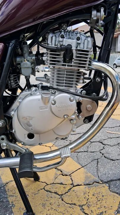 *Suzuki Intruder 125 - 2010*<br>Segundo dono, manual e chave reserva.  - Foto 13