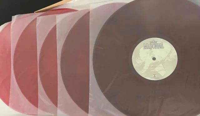 Madonna Box Anthology (1979-1989) vinil 5 Lp Raro celebration