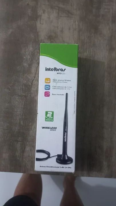 Roteador intelbras + antena intelbras - Foto 2