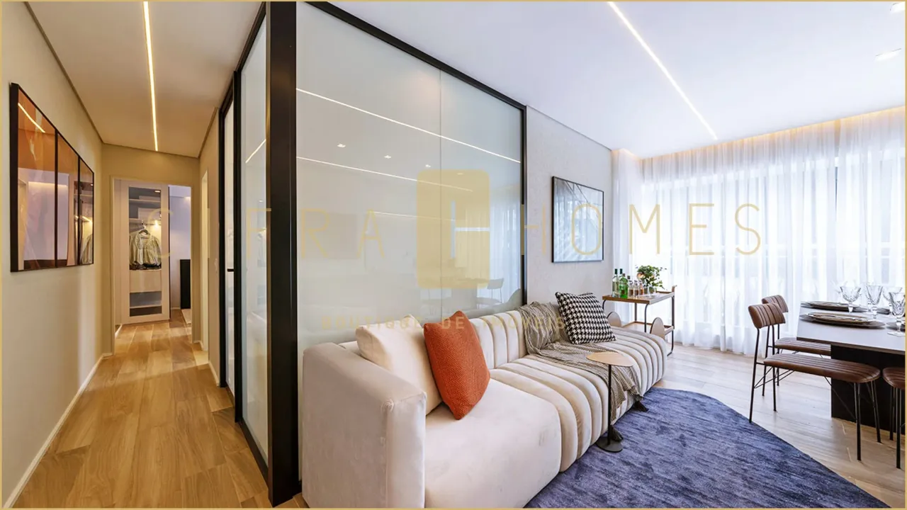 Studios e apartamentos modernos à venda, com 1 e 2 dormitórios na região da Avenida Paulis