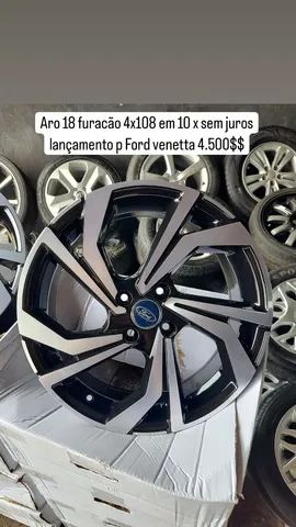 Aro 18 venetta lançamento na furacão 4x108 em 10 x sem juros