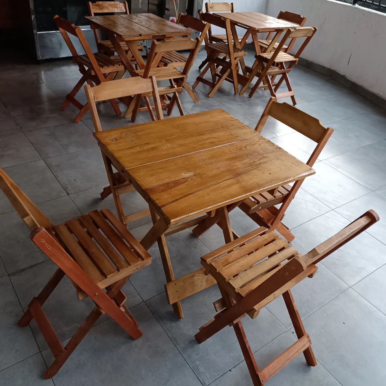 Mesas dobráveis direto da fábrica - Foto 4