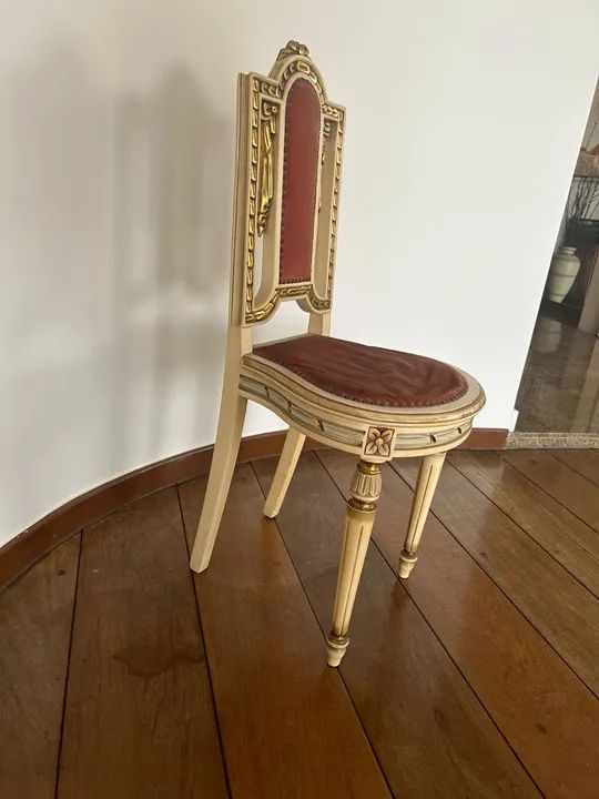 Cadeira vintage Luiz XVI - Foto 5