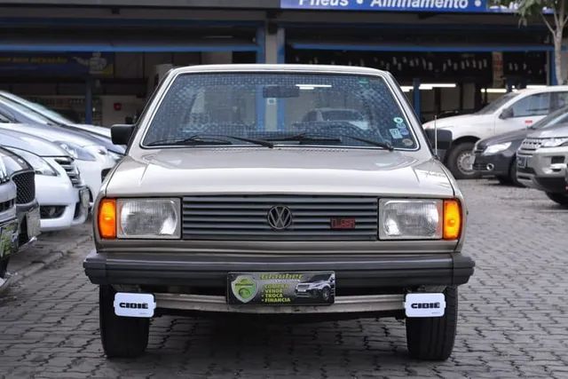 VOLKSWAGEN VOYAGE LS 1982 PLACA Preta - Foto 2