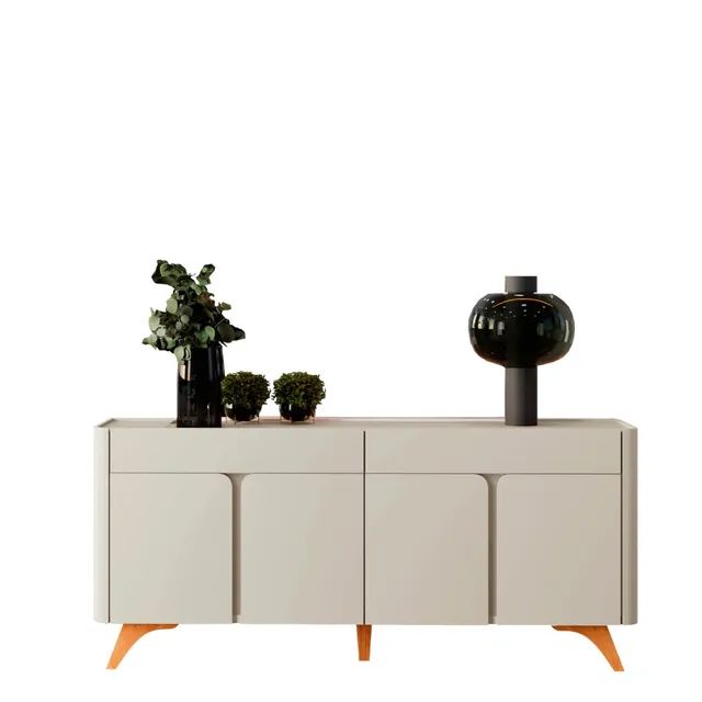 Buffet Retrô Off White/Naturale MAVAULAR ttyt - Foto 5