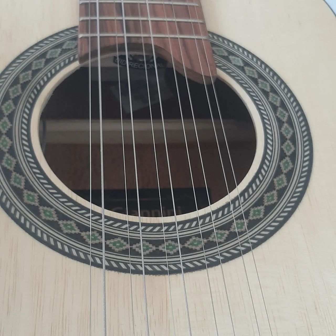 Viola Cinturada Giannini VS4H Faia Eletroacústica Natural Satin<br><br> - Foto 4