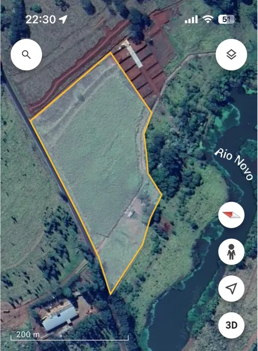sitio chacara em águas de santa barbara / iaras