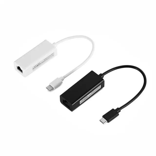 Adaptador Ethernet Usb C Lan Rj45 10100 Pc Notebook Conectividade E Dispositivos De Rede 7055