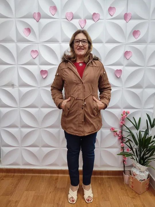 Parka Forrada Peluciada