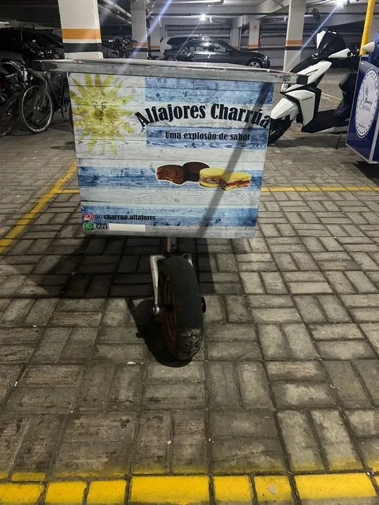 Carrinho expositor para vendas em praças, feiras ou rua - Foto 4