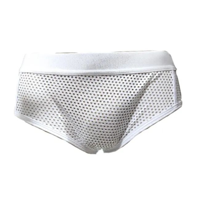Cueca Branca Furadinha Tam: Único - Foto 2