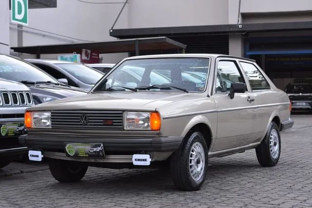 VOLKSWAGEN VOYAGE LS 1982 PLACA Preta