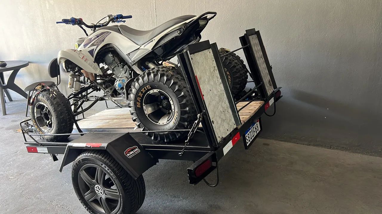 QUADRICICLO YAMAHA 700R 2009 COM CARROÇA - Foto 10