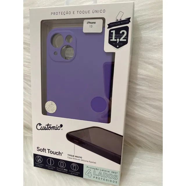 Capa Soft Touch Apple - Proteção e Toque Único