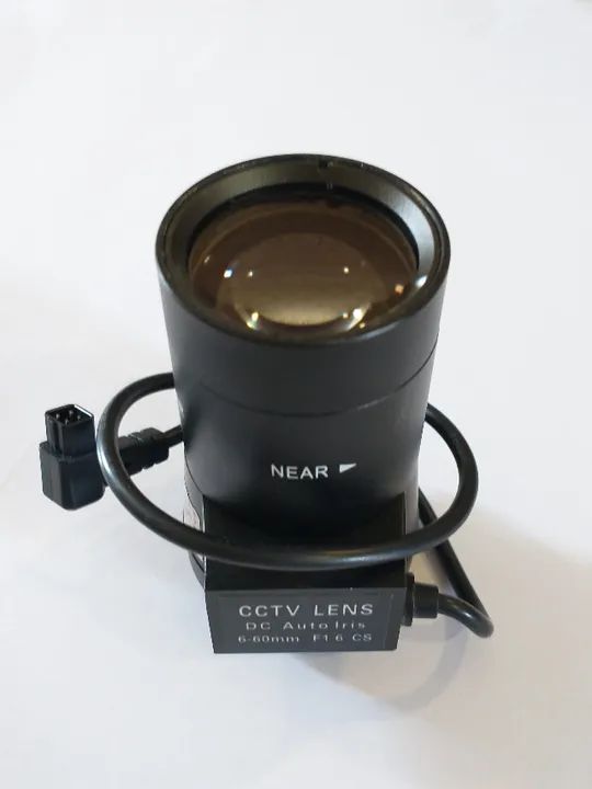 Lente CS 6-60 mm F1.6 auto iris para CCTV