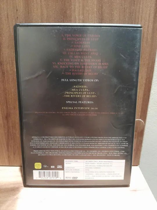 DVD Enigma original - MCMXC a.D. - Completo - Foto 2