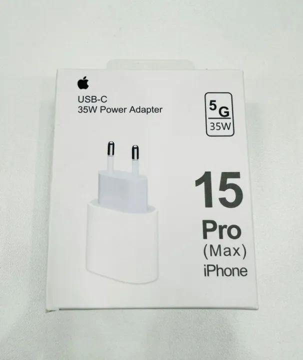 Fonte Tomada USB-C Tipo C 35w Compatível com Equipamentos USB-C Novo na Caixa