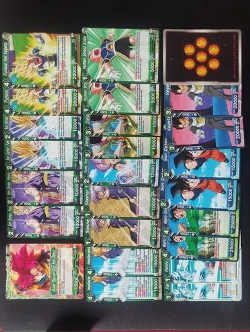 Deck Dragon Ball Cartas TCG