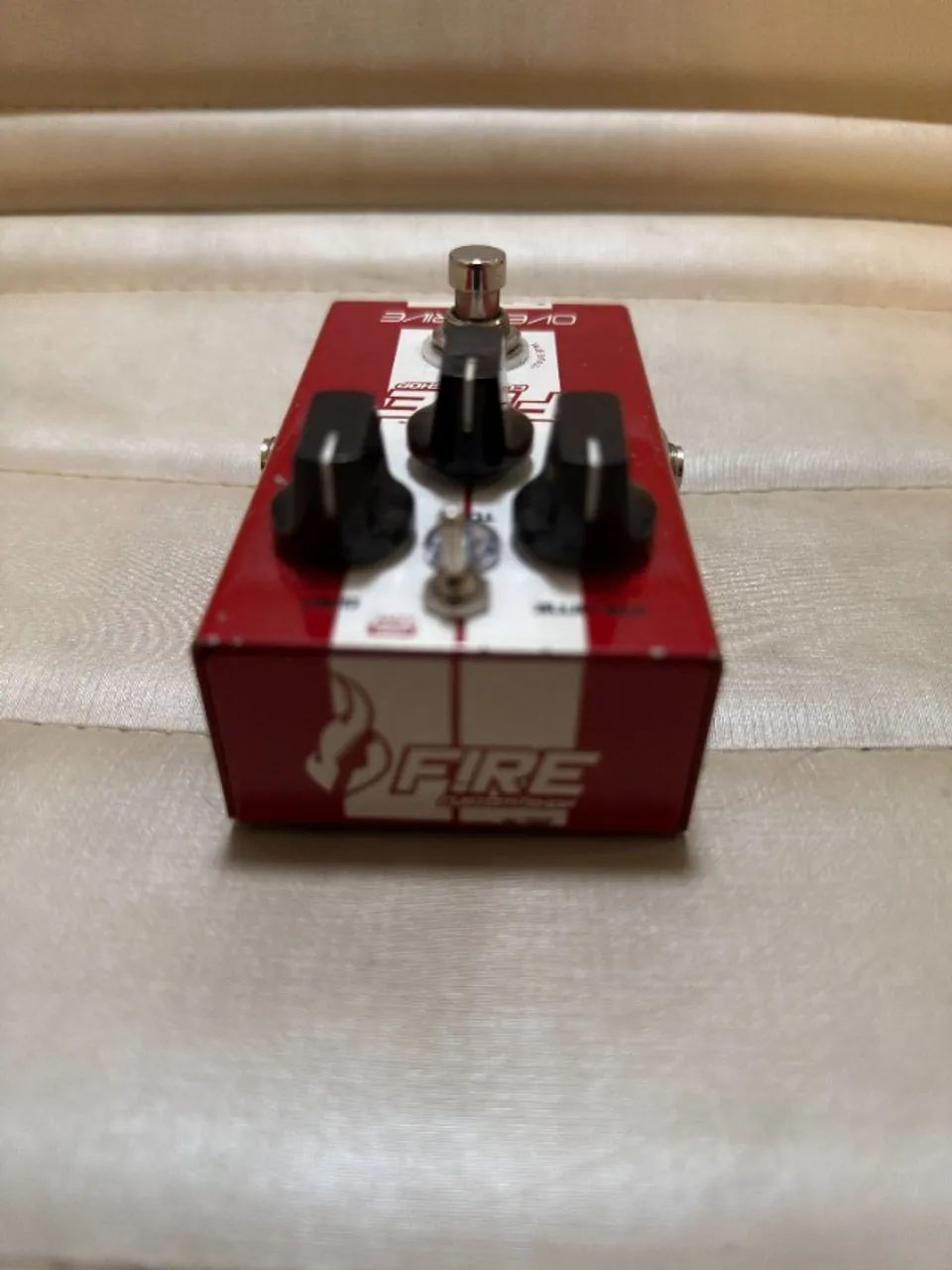Pedal Fire Overdrive - Clone OCD Fulltone - Conservado na Caixa