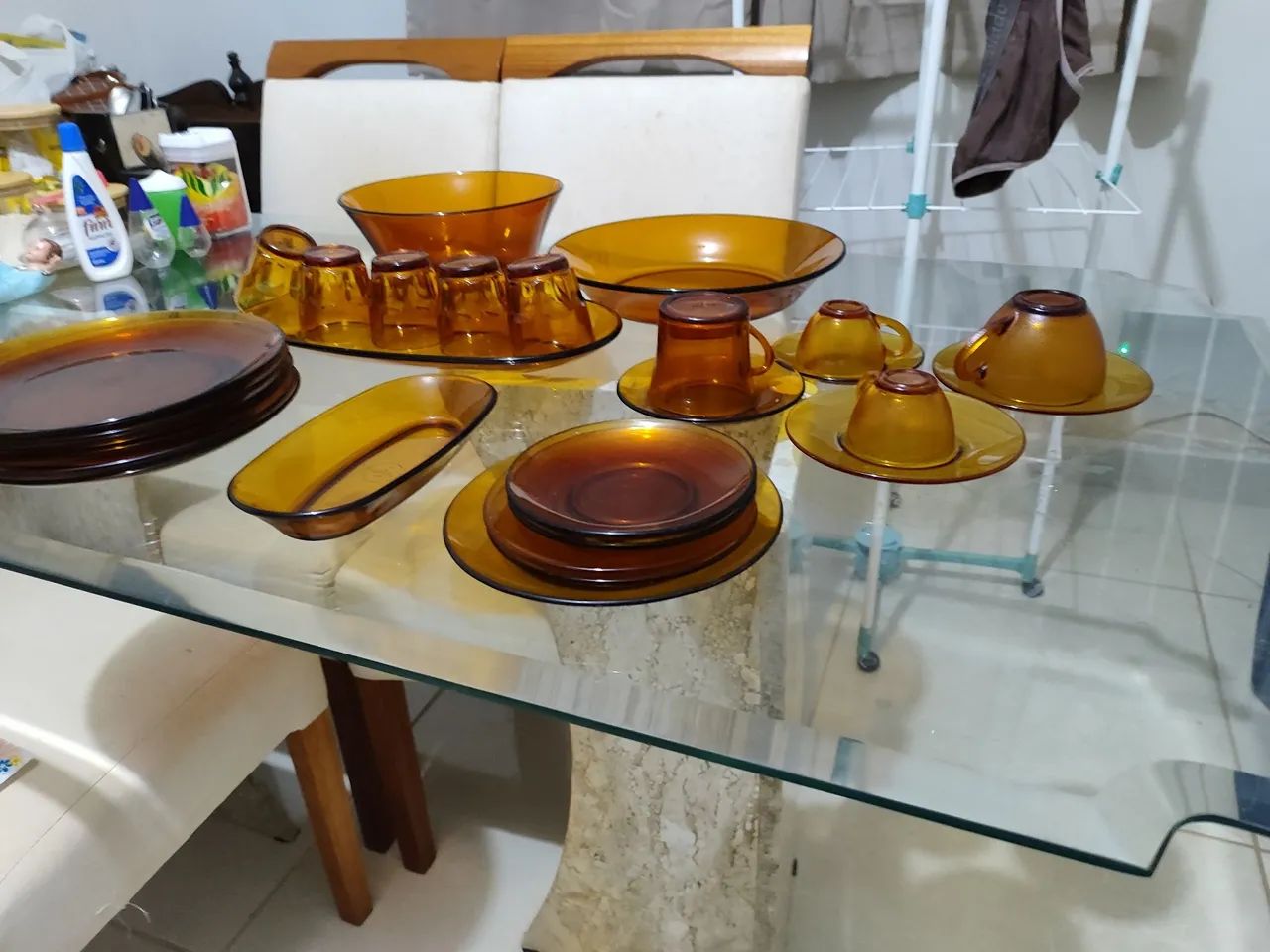 Louças em Vidro Âmbar (duralex) - Foto 2