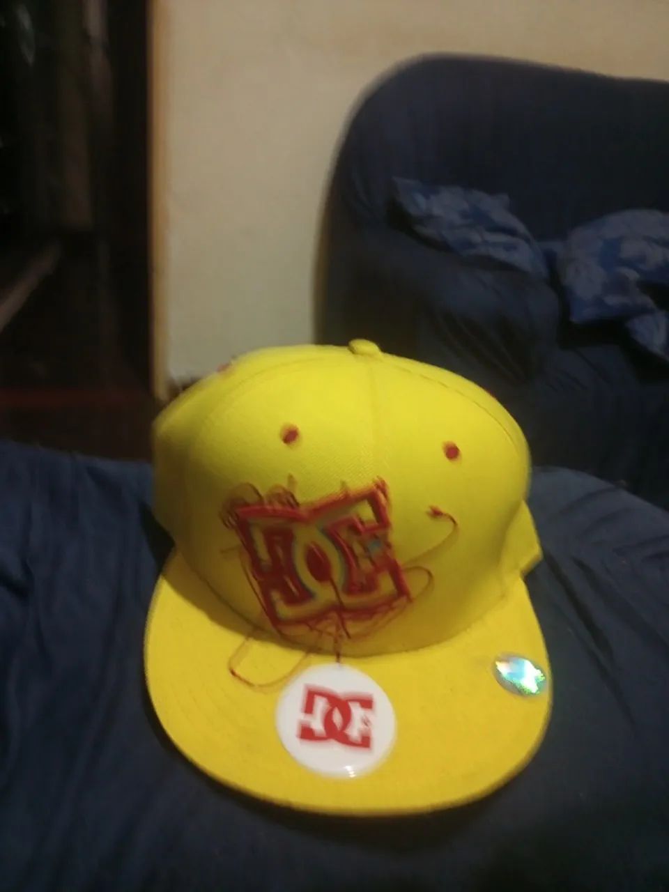 Bonés três ,2 DC e 1 Volcom tamanhos grandes!!! - Foto 2