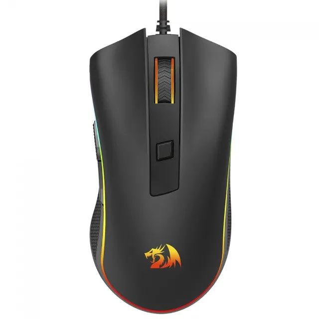Mouse Gamer Redragon Cobra Cypher Lite, RGB, 12800 DPI, 6 Botões Programáveis - WZetta