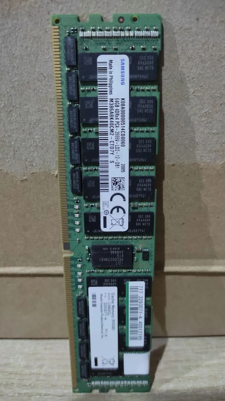 Samsung DDR4 64GB ECC PC4-2666V RAM Memory64396502389122121