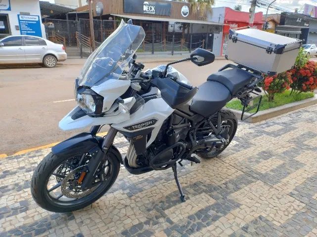 TIGER 1200 XR BRANCA 2016/17 IMPECÁVEL  - Foto 4
