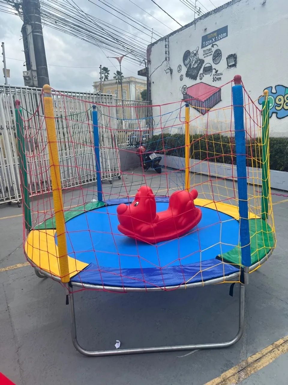 Pula pula cama elástica 2x30 - Foto 2