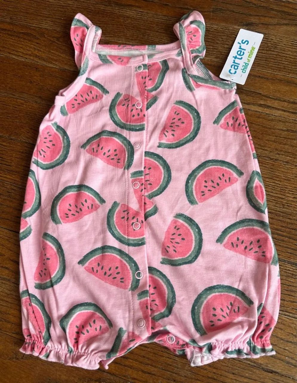 Rompers Caters tamanhos 0-3, 12 e 24 meses importados (Novos) - Foto 2