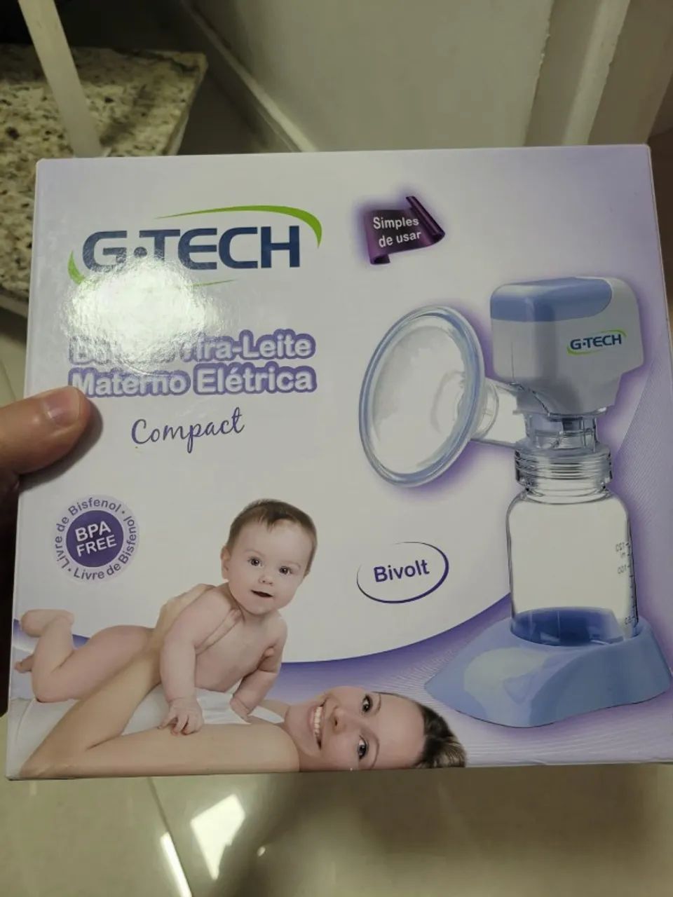 Bomba Tira Leite G-tech Elétrica Bivolt