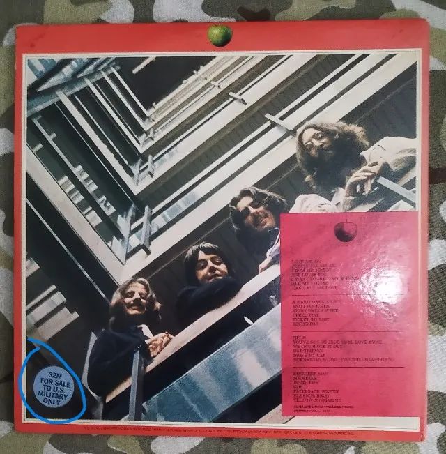 LP Vinil The Beatles 1962-1966 P1973 NM/EX Edição US - Rara "Military Only" imp. Japão - Foto 2