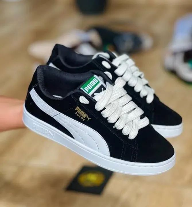 Tênis Puma Suede Classic Preto