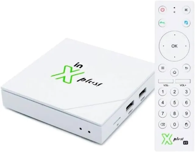 Smart Tv Box Intelbras in x plus v3 original