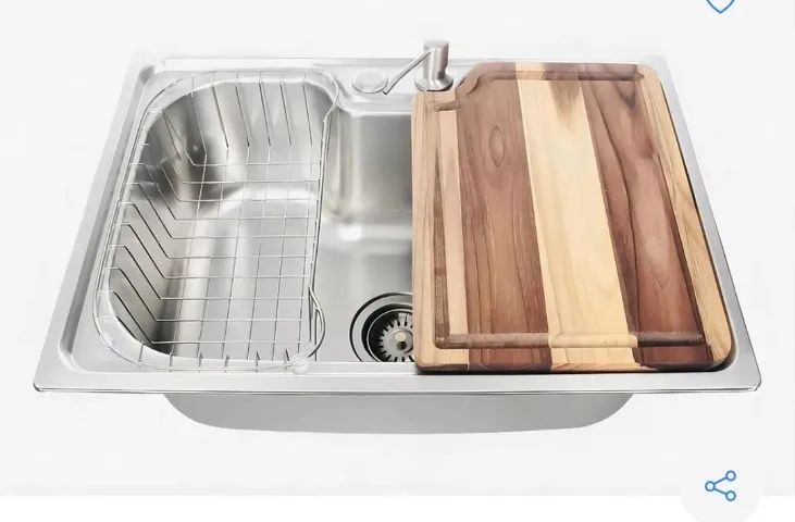 Cuba em inox 304 de sobrepor tubrax com kit