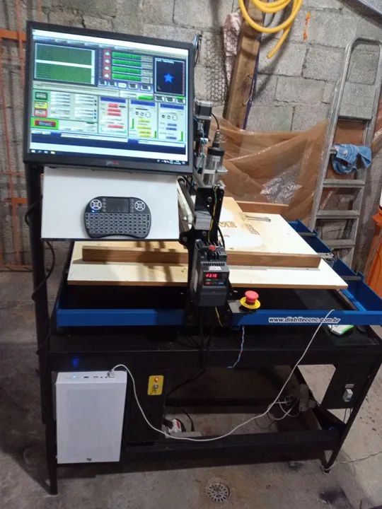 CNC ROUTER RC0807 110x80x60cm Semi nova - Foto 2