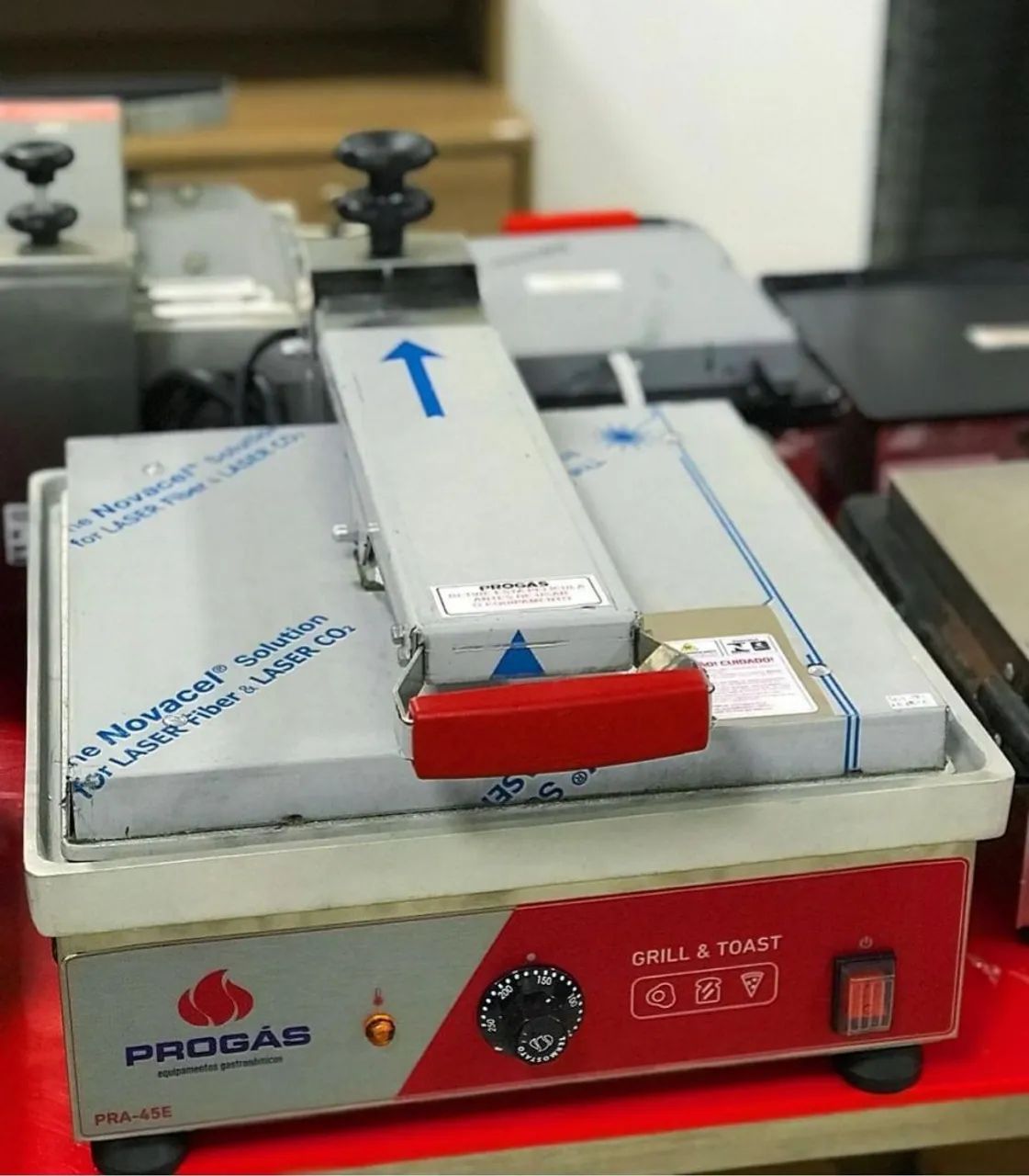 Prensa elétrica 45cm Progás pronta entrega - Marcos