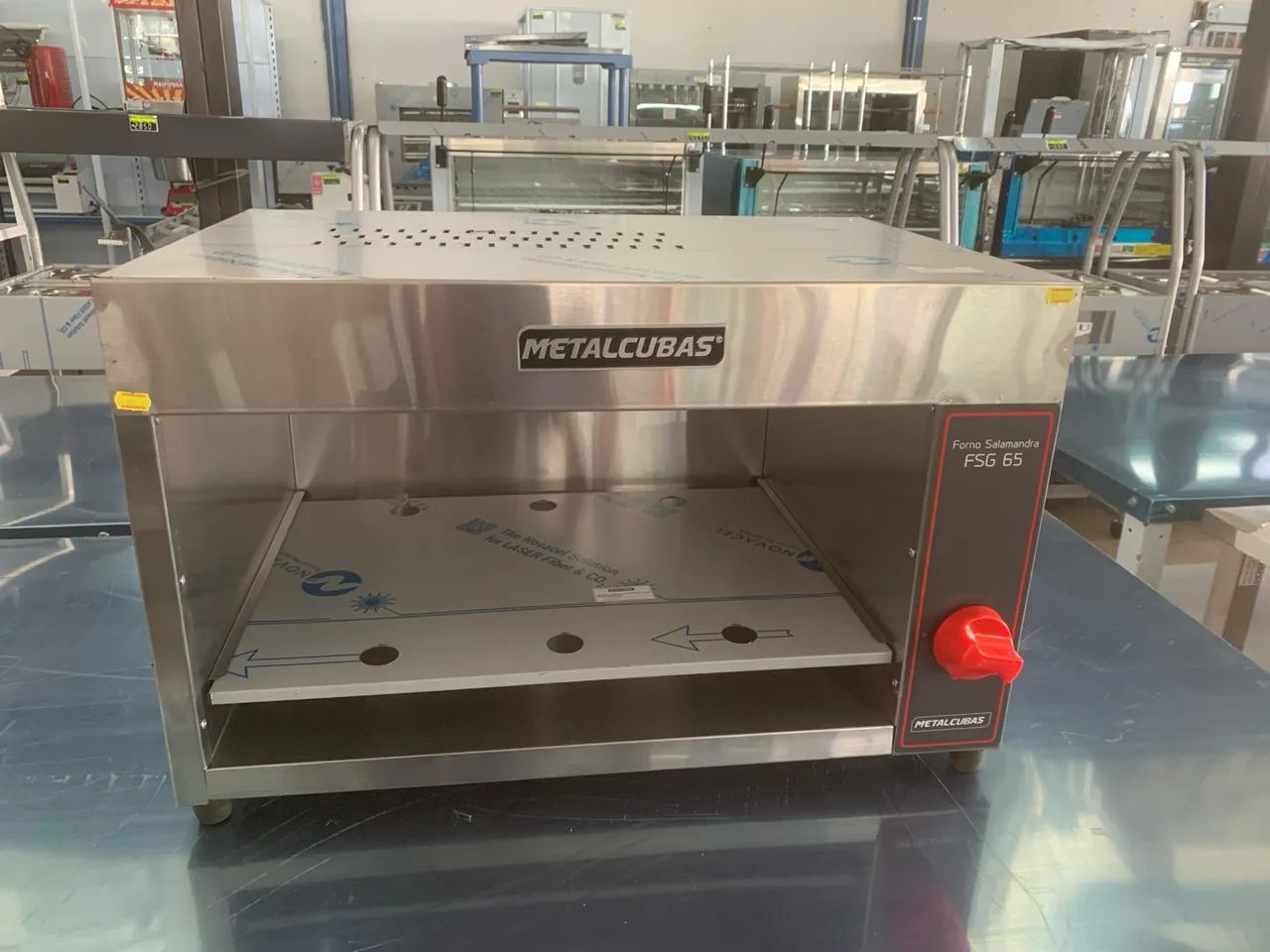 Forno Gratinador a Gás Salamandra FSG 65 Metalcubas - Foto 4