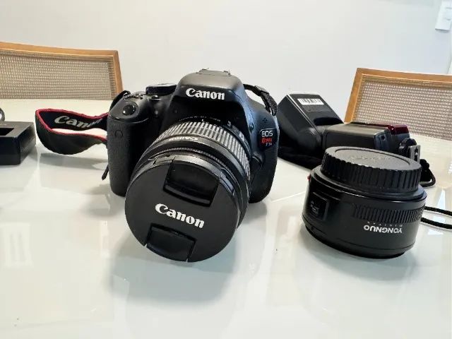 Câmera Fotográfica Canon EOS Rebel T3i - Foto 4