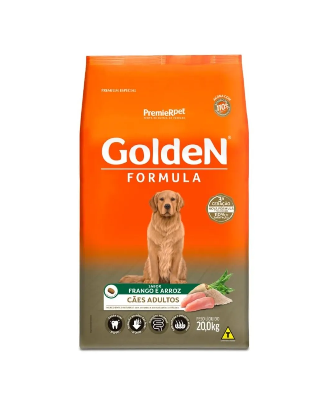 VENDO RAÇÃO GOLDEN FORMULA 20 KG