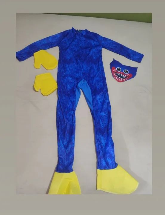 Fantasia Infantil do Monstro Azul