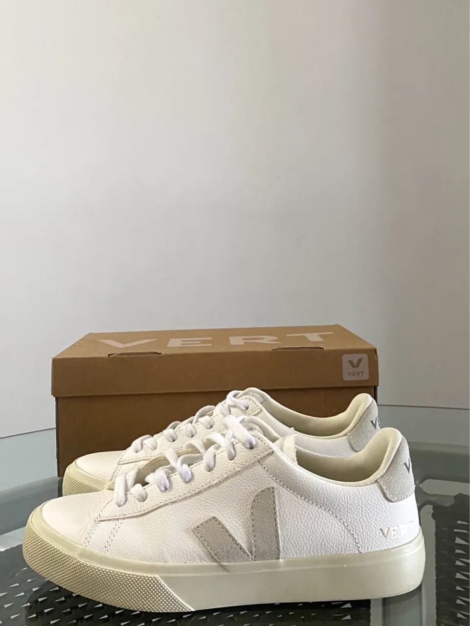 Veja Marca De Tenis Vert TÊNIS VERT Veja) CHROMEFREE LEATHER EXTRA