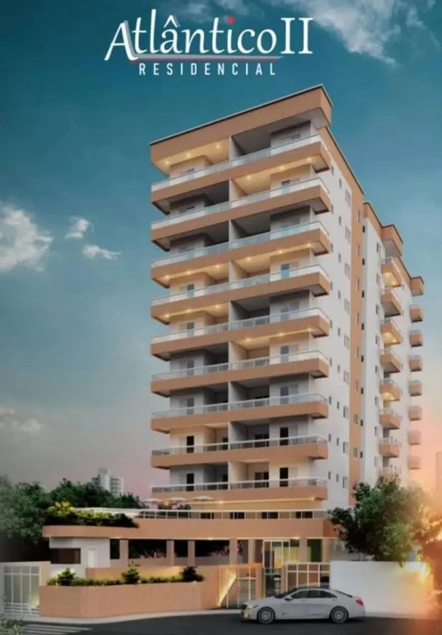 Apartamento para Venda em Praia Grande, Guilhermina, 1 dormitório, 1 suíte, 1 banheiro, 1 