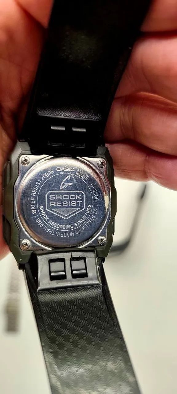 Relógio Casio G-Shock G-8100 Módulo 3078 de 2007 (Raro) - Foto 2