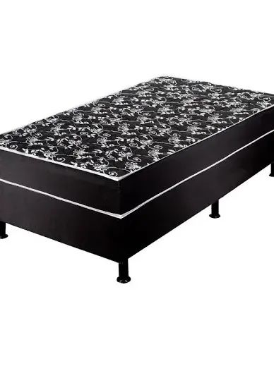 Cama box suporte solteiro 